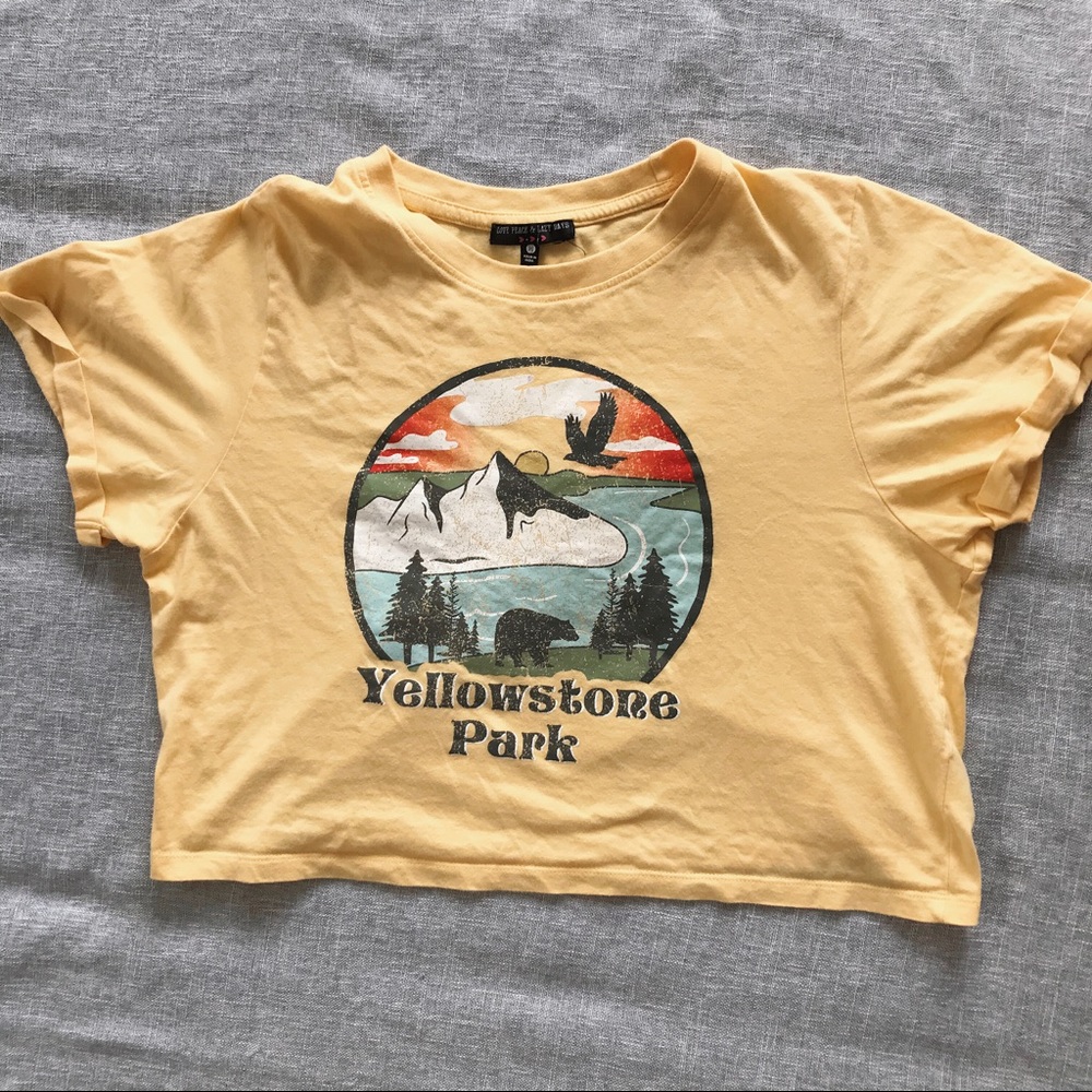 Yellowstone Crop Tee